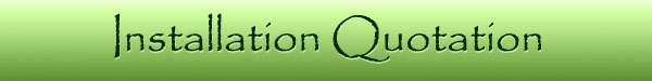 Installation Service Request